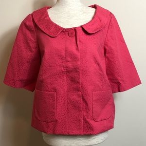 🆕 BNWT SZ 8 Ann Taylor Loft pink jacket